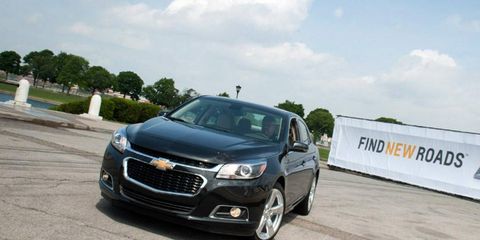Chevy's Malibu is punchy with the turbo engine.