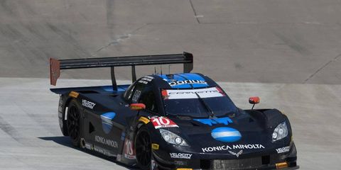 The No. 10 Corvette DP, driven by brothers Jordan and Ricky Taylor, won the Tudor United SportsCar Championship race in Detroit.