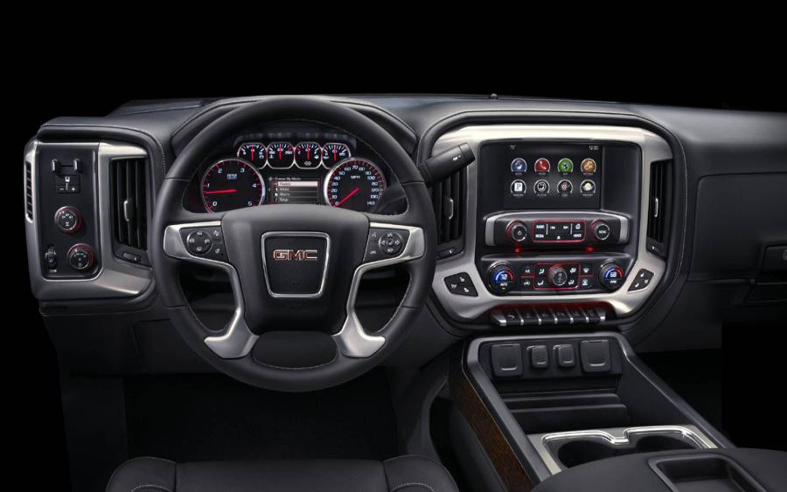 2015 gmc sierra cup holder