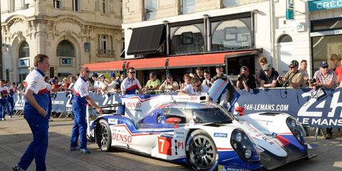 The Toyota TS 040, LMP1-H, will be driven by Alexander Wurz, Stephane Sarrazin, Kazuki Nakajima in this year's 24 Hours of Le Mans.