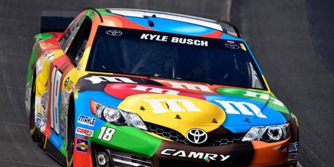 Kyle Busch will be driving the Peanut M&M's Toyota Camry again this week at Pocono.
