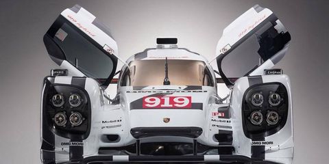 See the Porsche 919 Hybrid in person before it takes on the 24 Hours of Le Mans.
