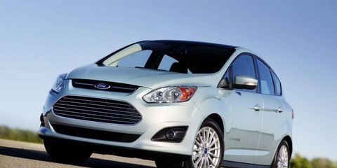 2013 Ford C-Max Hybrid is one of the vehicles with re-evaluated economy ratings.