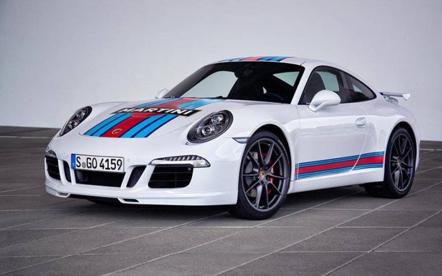 Porsche 911 gets Martini Racing Edition livery