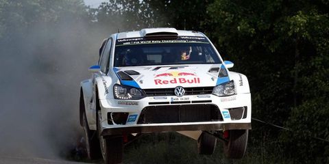 Sebastien Ogier took another leap closer to the World Rally Championship title with a win in Poland.