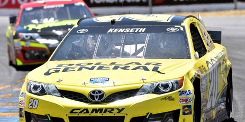 The No. 20 Toyota Camry will be carrying the Dollar General colors for 30 races in 2015.