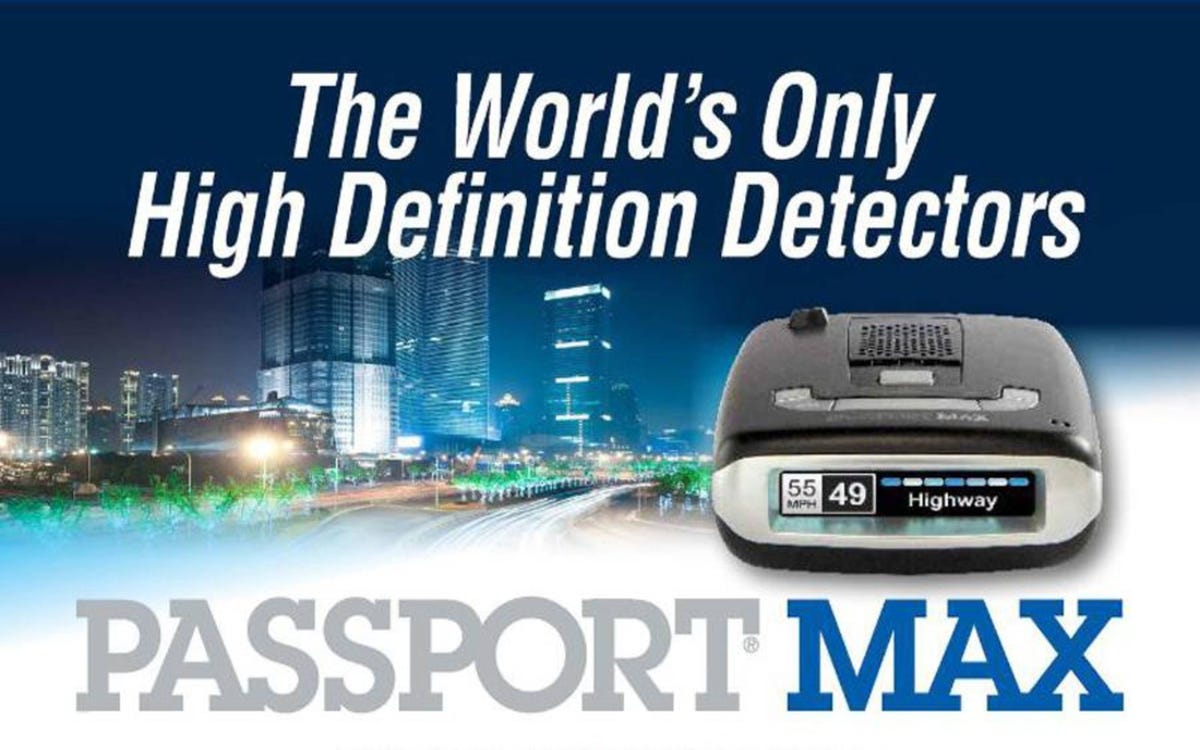 Escort Passport Max radar detector is best in class