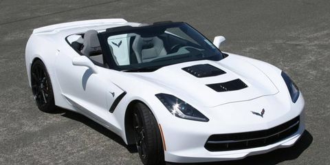 Callaway's version of the Stingray has been rated at 627-hp by SAE standards.