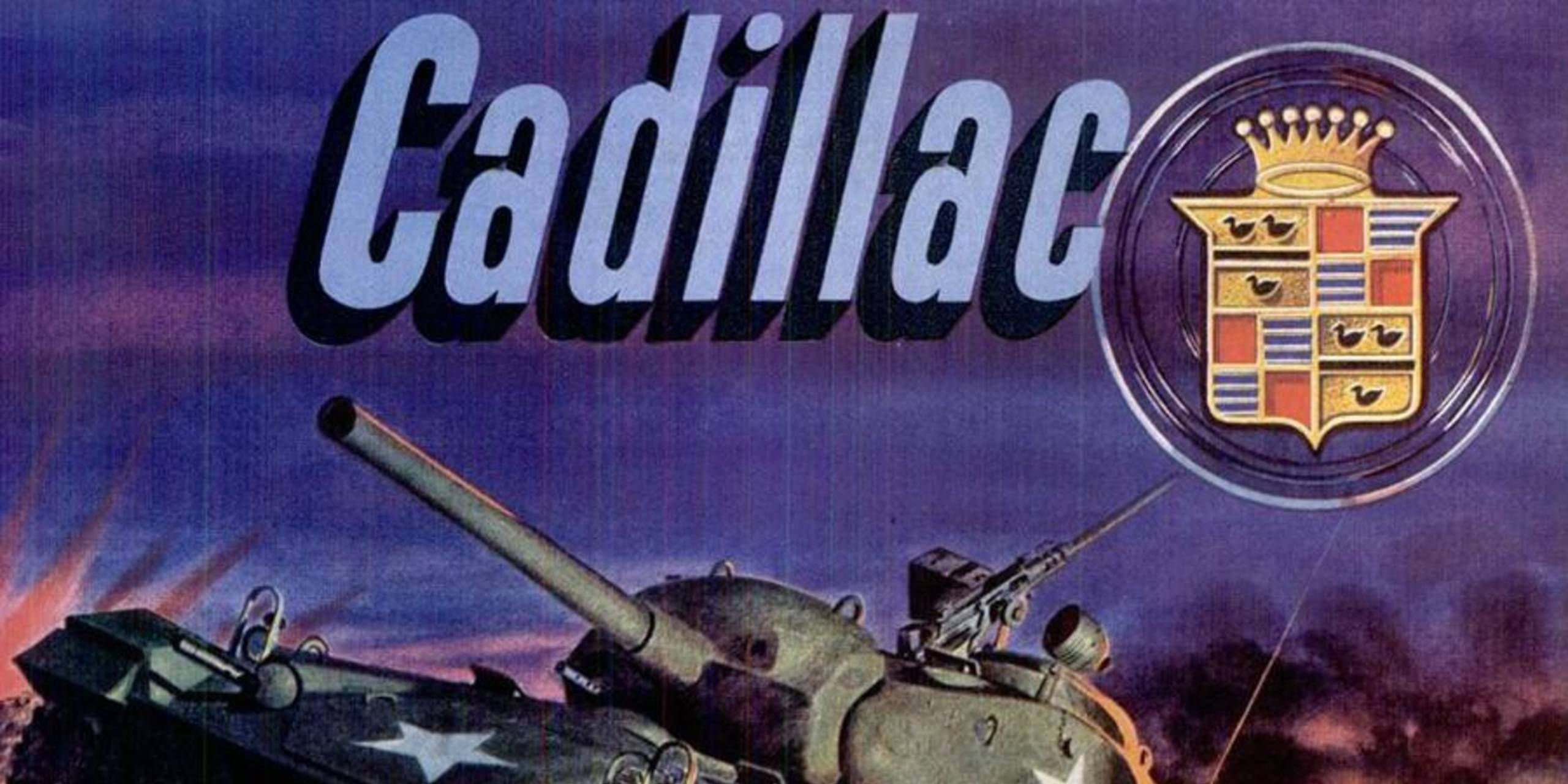 Patriotic Ads: Cadillac Goes to War