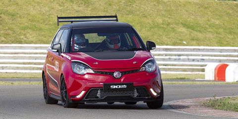 The MG3 Trophy Championship concept is meant to gauge interest in a dedicated club racer model.