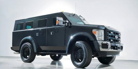 The Lenco Armor BearCat Tactical SUV is built for military, police and international important people.