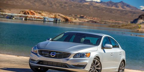 The 2015 Volvo has the option of 19-inch wheels.