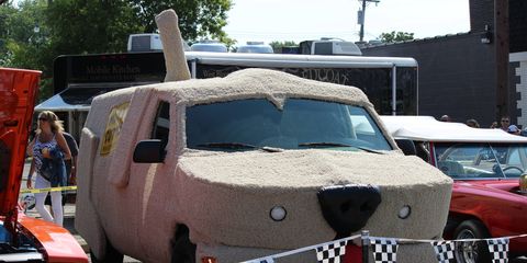 We're not sure this is THE car from "Dumb and Dumber," but we hope it is.