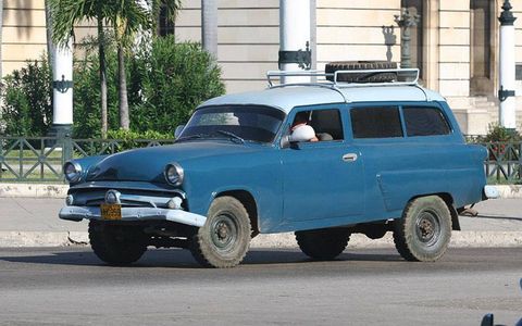 The classic cars of Cuba