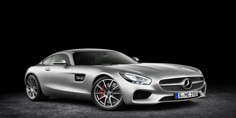 The 2016 Mercedes-Benz AMG GT S has a 503-hp V8.