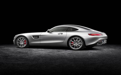 The 2016 Mercedes-Benz AMG GT S is made from aluminum, steel and magnesium.