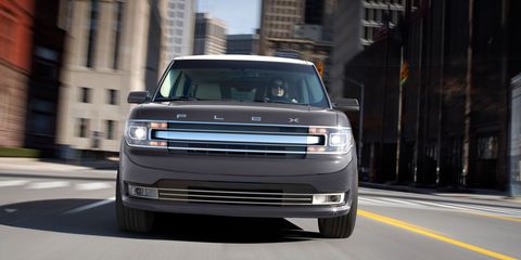 The 2014 Flex is included in the fuel-pump recall.