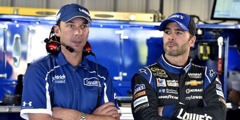 Chad Knaus says he foresees no changes in the No. 48 team.