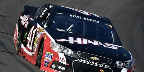 NASCAR Sprint Cup team owner Gene Haas said that despite allegations of domestic assault, he never considered pulling Kurt Busch from his car.