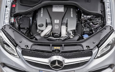 The Mercedes GLE63 AMG was introduced at the 2015 Detroit auto show
