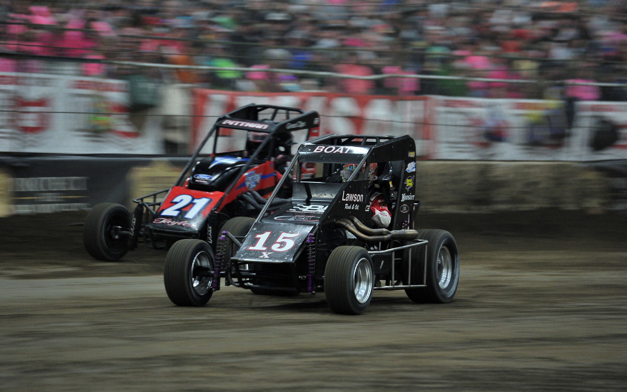 Tony Stewart repping the Rico Abreu “Mullet Hat” at the Chili Bowl :  r/NASCAR