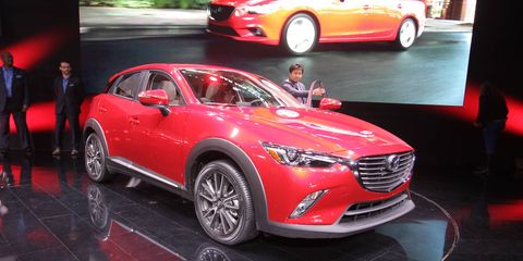 Mazda CX-3 crossover LA Auto Show
