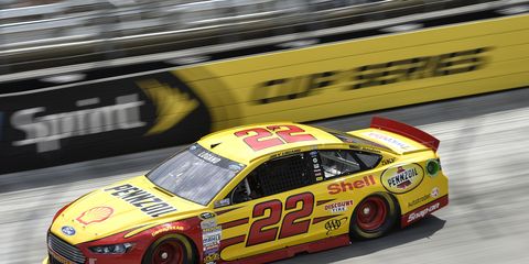 Joey Logano comes into this weekend's NASCAR Sprint Cup race with a lot of momentum.