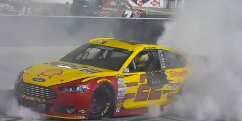Joey Logano's win at Bristol was the 11th of his NASCAR Sprint Cup Series career.