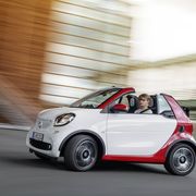 The Smart ForTwo Cabrio has what few expected -- open-air passengers.
