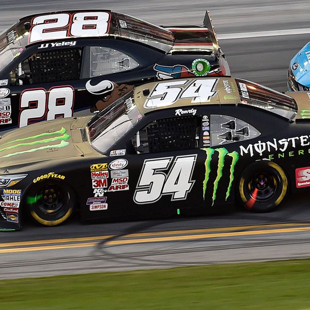 Kyle Busch broke he left leg and right ankle in a crash during the NASCAR Xfinity Series season-opening race in Daytona on Feb. 21.