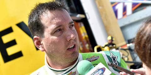 Kyle Busch needs to average a 13th-place finish over the next nine races to guarantee at least a 30th-place finish in the standings. That, coupled with his win at Sonoma earlier this season, would qualify him for the NASCAR Chase for the Championship.
