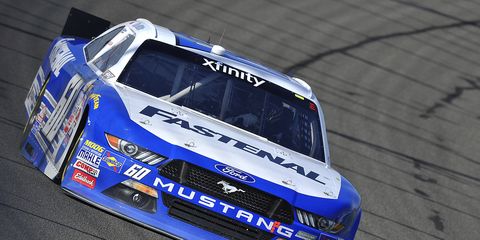 NASCAR Xfinity Series regular Chris Buescher will step up into the Cup Series on Sunday in Fontana, Calif.