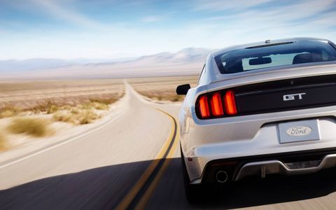 We're looking forward to getting the all-new 2015 Mustang on a road like this.