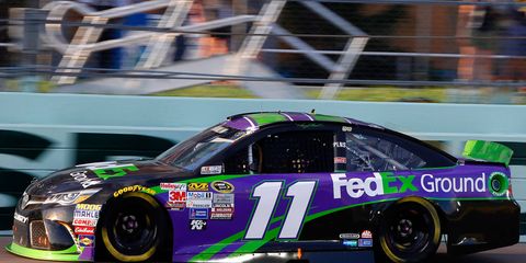 Denny Hamlin will have a new crew chief -- Mike Wheeler -- in 2016 as part of Joe Gibbs Racing's restructuring in hopes repeating its championship season in the NASCAR Sprint Cup Series.