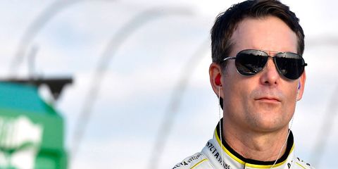 Jeff Gordon is back in a race car this week for the first time since last year's NASCAR Sprint Cup finale at Homestead-Miami Speedway.