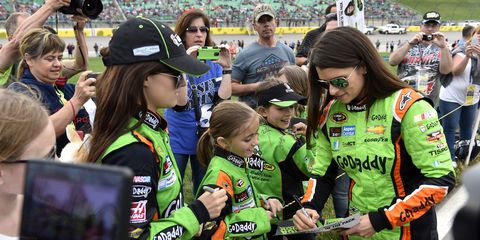 When asked if Danica Patrick might drive for his Formula One team, Gene Haas said, "anything is possible."