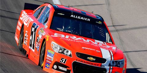 Justin Allgaier is moving to the No. 7 car in the NASCAR Xfinity Series in 2016.