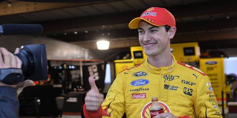 Joey Logano says he's ready to move on from his feud with Matt Kenseth and resume his efforts to win the Chase for the Championship.