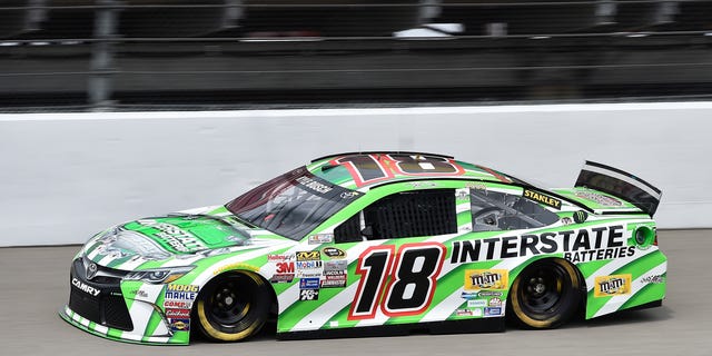 Kyle Busch qualified sixth for Sunday's Pure Michigan 400.