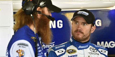 NASCAR driver Brian Vickers will give up his seat in the No. 55 car while he deals with blood clots.