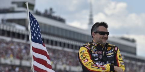 Tony Stewart will sit out at least the first part of the 2016 NASCAR Sprint Cup season after suffering a back injury.