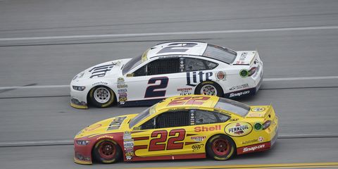 Joey Logano and Brad Keselowski are both needing a win this weekend to get a chance to qualify for the next round of the Chase.