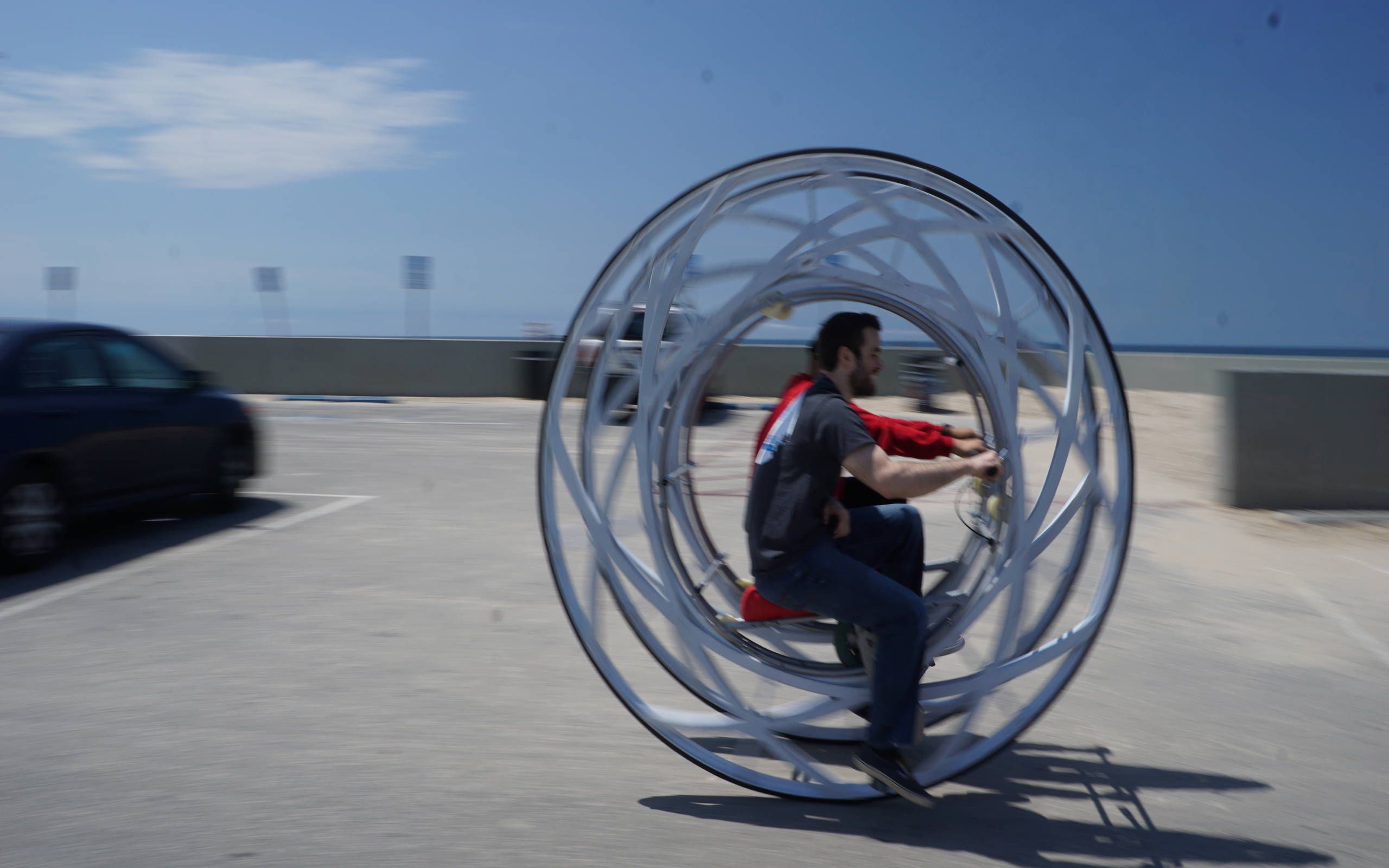 hamster wheel bike