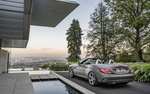 The Mercedes-Benz SLC replaces the SLK in 2016.