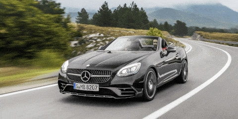 The Mercedes SLC replaces the SLK as Mercedes' small roadster.