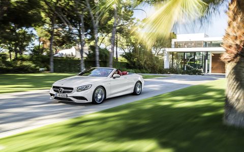 We drive the 2017 Mercedes-AMG S63 Cabriolet, the German automaker's newest convertible luxury flagship.