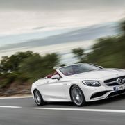 Mercedes showed the S-Class cabriolet ahead of its official Frankfurt motor show reveal.