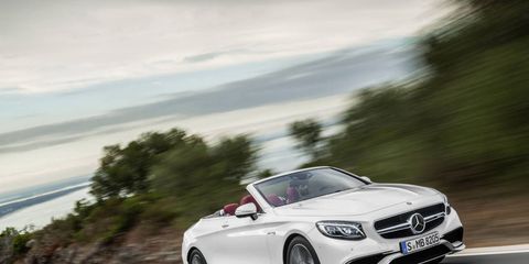 Mercedes showed the S-class Cabriolet ahead of its official Frankfurt Motor Show reveal.