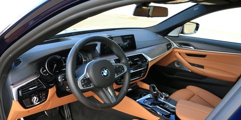 2018 BMW M550i xDrive Interior