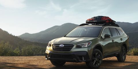 The sixth-generation Subaru Outback made its debut at the New York auto show.